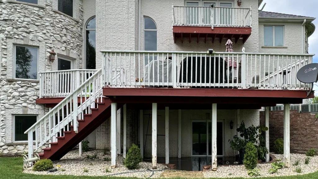 Trex Deck & Balcony Renovation in Long Grove, IL photo 3