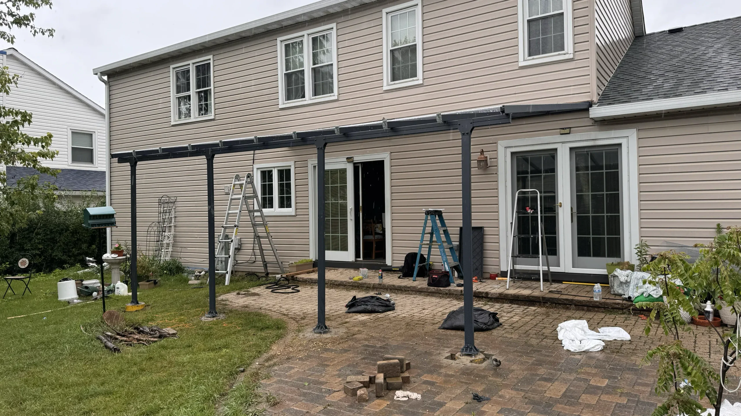 10 × 20 Pergola Installation in Hoffman Estates, IL photo 1