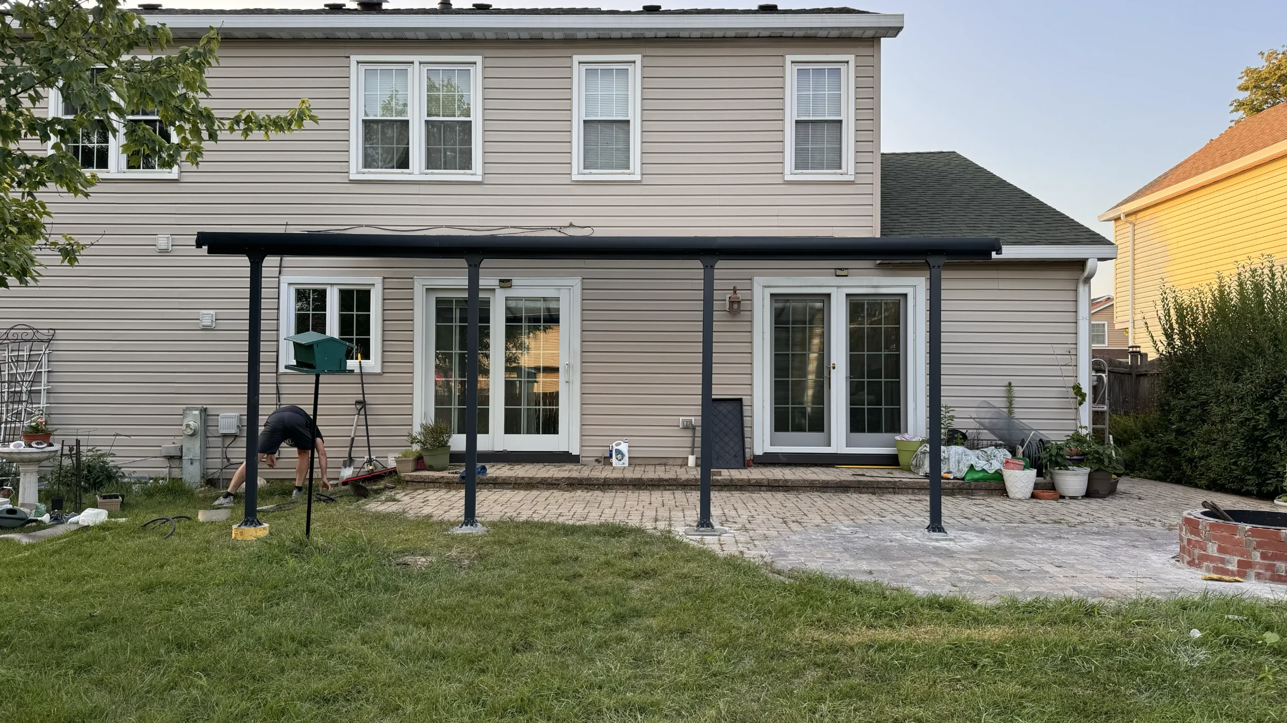 10 × 20 Pergola Installation in Hoffman Estates, IL photo 2