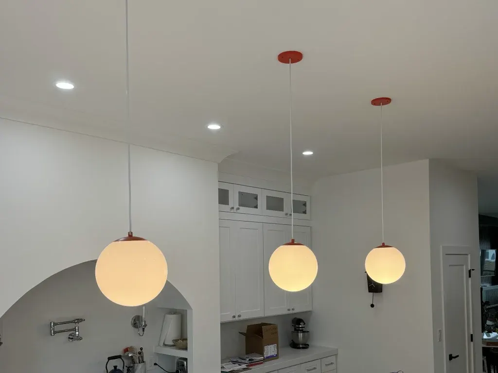Interior lighting and home improvement work